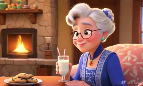 candlemaker,granny,baking cookies,blueberry pie,grandma,agnes,confectioner,confectioner sugar,gingerbread maker,elsa,granny smith,woman holding pie,bake cookies,cookies,nanny,baking powder,oatmeal-raisin cookies,clay animation,star kitchen,chef