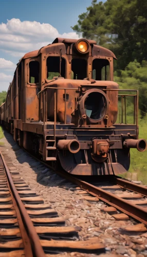 wooden railway,goods train,freight car,narrow gauge,abandoned rusted locomotive,railroad car,tank wagons,wooden train,heavy goods train locomotive,merchant train,baggage car,railroads,freight locomotive,old train,railroad,goods wagons,rolling stock,passenger train,tank cars,rack railway