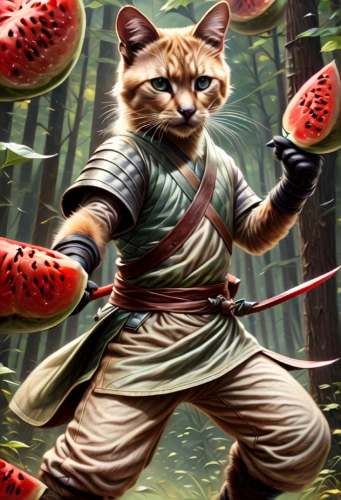 cat warrior,chestnut tiger,goki,samurai fighter,kungfu,samurai,shaolin kung fu,felidae,kung fu,bengalenuhu,japanese martial arts,chinese pastoral cat,tiger cat,kitfo,xing yi quan,kenjutsu,asian tiger,aaa,toyger,sōjutsu