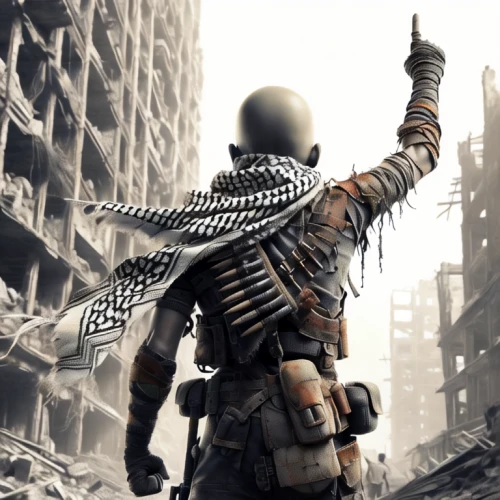 lost in war,post apocalyptic,stalingrad,war correspondent,war,paratrooper,red army rifleman,warsaw uprising,no war,war zone,terrorist,children of war,fuze,mercenary,shooter game,grenade,war monkey,machine gun,terrorist attack,pubg mascot