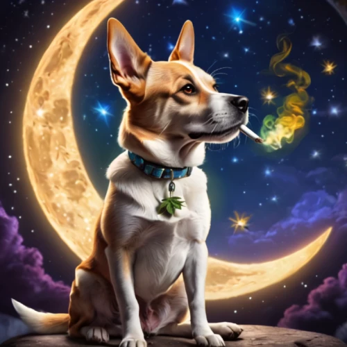 dogecoin,constellation wolf,welsh cardigan corgi,cardigan welsh corgi,australian cattle dog,moon and star background,dog illustration,basenji,ibizan hound,dog angel,herfstanemoon,swedish vallhund,lancashire heeler,pet portrait,pembroke welsh corgi,zodiac sign leo,the pembroke welsh corgi,kelpie,zodiac sign libra,full moon day