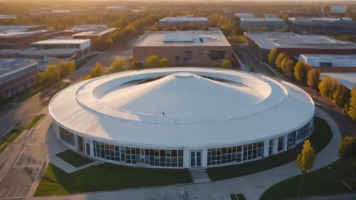 kettunen center,musical dome,olympiaturm,oval forum,adler arena,home of apple,tempodrom,stadium falcon,planetarium,dome,performing arts center,drone view,university of wisconsin,espoo,on top of the field house,drone image,concert venue,event venue,drone shot,roof domes,Photography,General,Natural