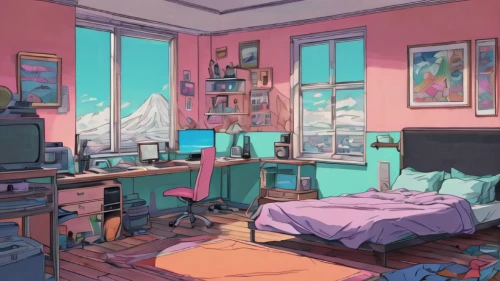 room,the little girl's room,one room,blue room,study room,playing room,bedroom,computer room,workspace,an apartment,apartment,boy's room picture,modern room,abandoned room,doctor's room,room creator,aesthetic,empty room,one-room,pastel colors,Illustration,Japanese style,Japanese Style 07