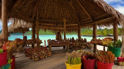 beach restaurant,moorea,beach bar,bahian cuisine,thatch umbrellas,huts,bahian food,straw hut,stilt house,cook islands,french polynesia,costa rican cuisine,stilt houses,bora bora,tahiti,bora-bora,eco hotel,floating restaurant,tropical house,calabash,Photography,General,Natural