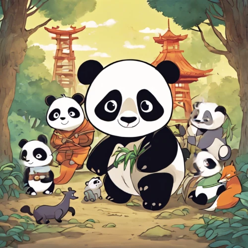 pandas,kawaii panda,kawaii panda emoji,panda,little panda,bamboo,cute cartoon image,chinese panda,panda bear,giant panda,kawaii animals,baby panda,round kawaii animals,pandabear,game illustration,panda cub,family outing,cute animals,panda face,po