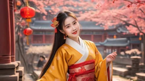 hanbok,plum blossoms,plum blossom,oriental princess,geisha girl,spring festival,korean culture,oriental girl,chinese art,geisha,mulan,apricot blossom,japanese sakura background,oriental painting,the cherry blossoms,japanese floral background,japanese cherry,hanok,dongfang meiren,japanese woman,Photography,General,Natural