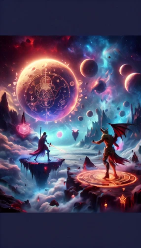 starscape,space art,violinist violinist of the moon,fantasy picture,celestial event,astral traveler,cassiopeia,3d fantasy,cg artwork,celestial bodies,moon and star background,game illustration,odyssey,fantasy art,fantasia,fantasy landscape,life stage icon,playmat,maelstrom,skylanders