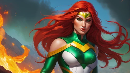 starfire,firestar,fantasy woman,fire background,fire siren,superhero background,fiery,pillar of fire,flame of fire,flame spirit,poison ivy,goddess of justice,background ivy,the enchantress,phoenix,super heroine,mary jane,firethorn,scarlet witch,fire angel,Conceptual Art,Fantasy,Fantasy 03