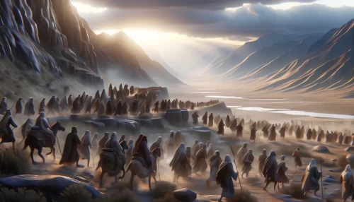 king penguins,donkey penguins,fantasy landscape,valley of death,penguin parade,guards of the canyon,alien world,emperor penguins,dune landscape,glacial landform,mountainous landscape,mountainous landforms,salt meadow landscape,futuristic landscape,the valley of death,mountain valleys,alien planet,king penguin,baffin island,the valley of the