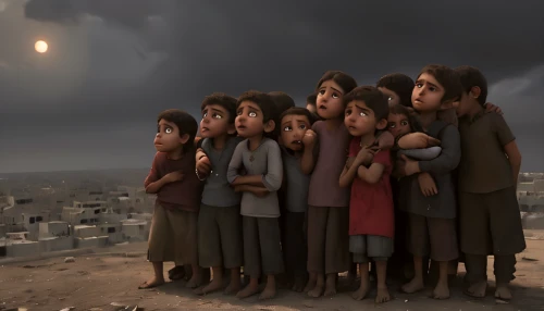 children of war,genesis land in jerusalem,war victims,orphans,bethlehem,3d albhabet,digital compositing,nomadic children,the end of the world,seven citizens of the country,syria,animated cartoon,of mourning,pictures of the children,amman,martyr village,clay animation,villagers,lost in war,end of the world