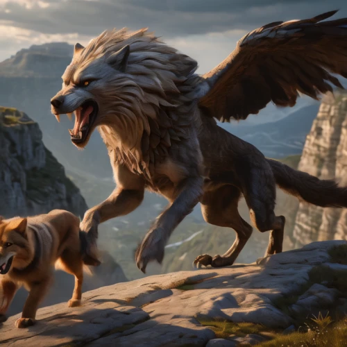 gryphon,griffon bruxellois,flying dogs,griffin,two wolves,howl,wolves,two running dogs,wolf couple,hunting dogs,flying dog,raging dogs,companion dog,the lion king,lion king,animal film,skylander giants,canidae,ancient dog breeds,canis lupus,Photography,General,Natural