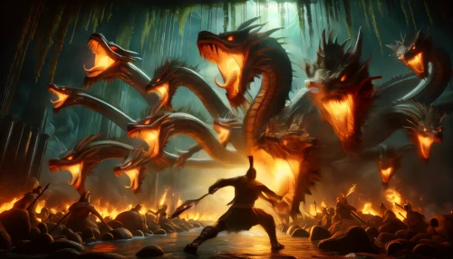 nine-tailed,dragon fire,charizard,dragons,fire background,dragon slayer,draconic,fantasy picture,game illustration,fantasy art,fire breathing dragon,wyrm,heroic fantasy,hall of the fallen,dragon of earth,devilwood,dragon li,dragon slayers,black dragon,northrend