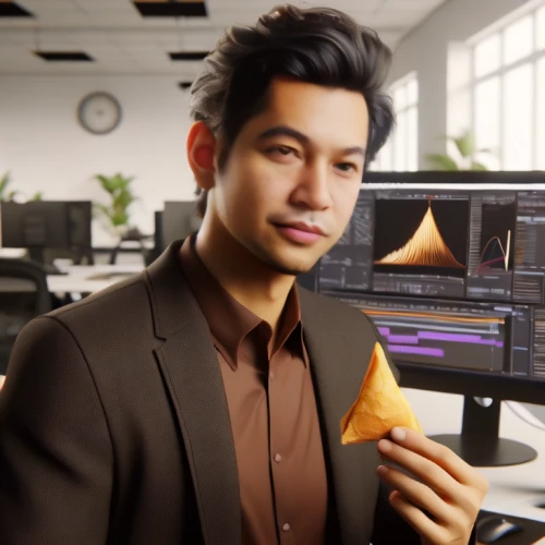 digital compositing,visual effect lighting,commercial,low poly coffee,video editing software,3d modeling,blur office background,naan,cheese slice,b3d,triangles background,3d model,samosa,blackmagic design,3d rendering,retouching,polygonal,curry puff,cinema 4d,3d rendered
