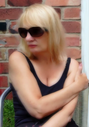 image editing,depressed woman,woman thinking,blonde woman,photo art,female model,photographic background,scared woman,stressed woman,holiday snaps,menopause,woman at cafe,portrait of christi,blonde woman reading a newspaper,mum,guest post,short blond hair,ilse,older person,digital photo