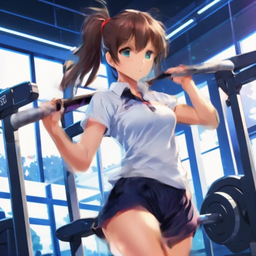 kantai collection sailor,weightlifting machine,fitness room,lifting,gym girl,exercise machine,heavy cruiser,workout,kantai,workout icons,workout equipment,dumbbells,gym,mikuru asahina,instructor,weight lifting,weightlifting,exercise equipment,work out,exercising