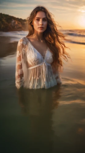 the sea maid,girl on the dune,beach background,girl on the river,celtic woman,the wind from the sea,the shallow sea,the blonde in the river,the people in the sea,by the sea,the dead sea,malibu,in water,girl in a long dress,body of water,the body of water,siren,on the shore,el mar,sea
