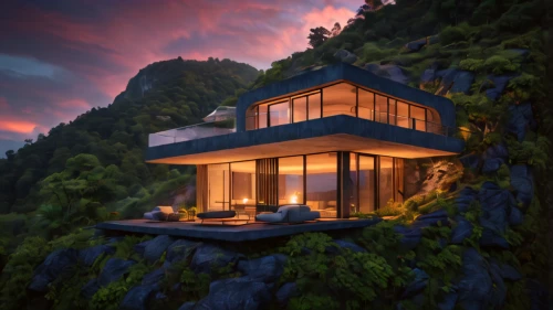 house in mountains,house in the mountains,tigers nest,the cabin in the mountains,tropical house,beautiful home,roof landscape,mountain huts,tree house hotel,cubic house,mountain hut,house by the water,floating huts,asian architecture,luxury property,dunes house,japanese architecture,inverted cottage,wooden house,mountainside,Photography,General,Sci-Fi