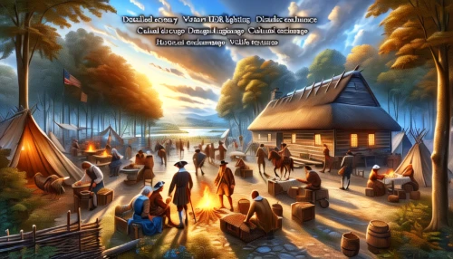 the night of kupala,germanic tribes,nativity village,background image,cd cover,cover,fantasy picture,book cover,northen light,pilgrims,aurora village,campfires,folklore,hobbit,primitive people,game illustration,new testament,jrr tolkien,action-adventure game,biblical narrative characters
