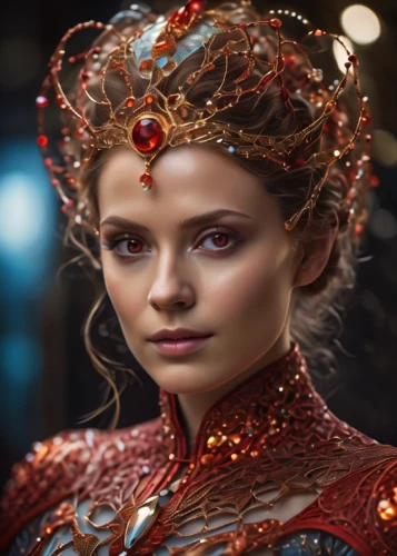 valerian,miss circassian,the enchantress,celtic queen,fairy queen,headpiece,diadem,faery,cinderella,violet head elf,the carnival of venice,headdress,angelica,steampunk,tiara,jeweled,fae,imperial crown,fantasy woman,head woman,Photography,General,Cinematic