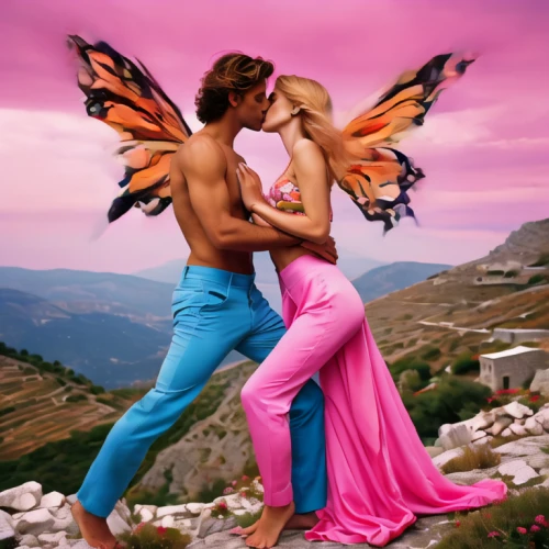 cupido (butterfly),pink butterfly,passion butterfly,butterfly background,papillon,fairies aloft,butterflies,limenitis,fantasy picture,ulysses butterfly,hesperia (butterfly),rainbow butterflies,butterfly wings,butterflay,love in air,janome butterfly,image manipulation,chasing butterflies,photoshop manipulation,romance novel,Art,Artistic Painting,Artistic Painting 23
