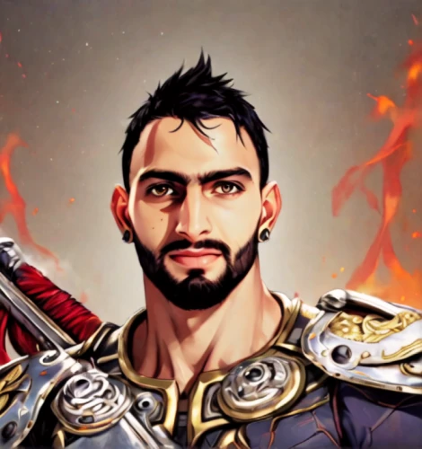 dane axe,poseidon god face,daemon,the warrior,fantasy warrior,warlord,thracian,male character,centurion,fantasy portrait,twitch icon,thorin,massively multiplayer online role-playing game,yuvarlak,fire background,steam icon,custom portrait,ortahisar,rome 2,warrior