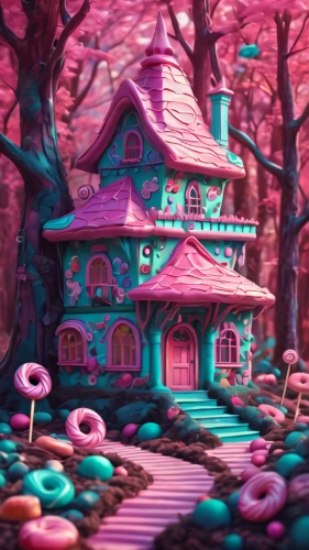 fairy village,mushroom landscape,fairy house,fairy forest,witch's house,fairy world,house in the forest,cartoon forest,cartoon video game background,mushroom island,3d fantasy,wishing well,the gingerbread house,little house,fantasy landscape,wonderland,fairytale forest,dream world,lonely house,3d background,Conceptual Art,Fantasy,Fantasy 14