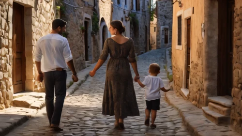 narrow street,walk with the children,puglia,peloponnese,apulia,istria,the cobbled streets,provencal life,ostuni,passepartout,hemp family,taormina,dubrovnic,parents with children,gordes,harmonious family,family care,travel insurance,medieval street,provence,Photography,General,Natural