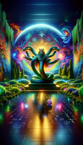 colorful tree of life,psychedelic art,astral traveler,the mystical path,cyberspace,tree of life,playmat,cartoon video game background,3d fantasy,fantasy art,fantasy picture,background image,fractal environment,trip computer,garden of eden,earth chakra,art background,antasy,magic tree,3d background