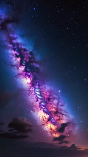 galaxy,galaxy collision,night sky,colorful stars,milky way,astronomy,the night sky,milkyway,the milky way,nightsky,fairy galaxy,space art,rainbow and stars,epic sky,interstellar bow wave,rainbow clouds,colorful star scatters,sky,planet alien sky,cosmos,Photography,General,Natural