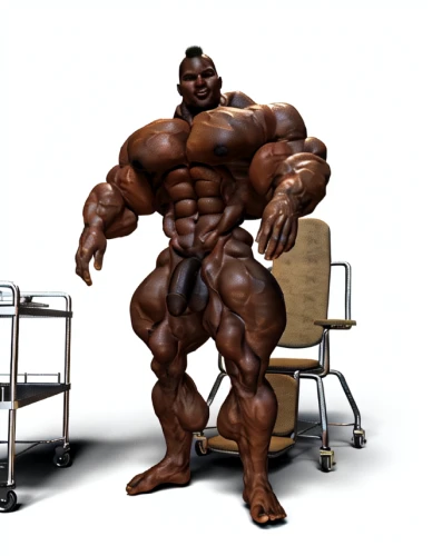 bodybuilding,bodybuilder,body building,body-building,bodybuilding supplement,muscle man,chair png,anabolic,3d rendered,edge muscle,bulky,3d model,dumbell,3d render,strongman,broncefigur,male poses for drawing,big,crazy bulk,black businessman