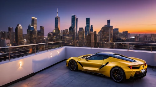 ford gt 2020,american sportscar,bumblebee,electric sports car,tesla roadster,lotus exige,yellow car,city car,lotus elise,new york skyline,chevrolet corvette,luxury sports car,bmw i8 roadster,lamborgini,skyline,helipad,top of the rock,speciale,roadster,roof top,Photography,General,Natural