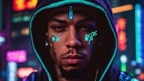 spotify icon,cyborg,libra,avatar,vector art,vector graphic,cyberpunk,khalifa,zodiac sign libra,teal digital background,neon body painting,neon light,vector illustration,cyber,vector image,wiz,neon lights,abel,blu,digiart,Conceptual Art,Sci-Fi,Sci-Fi 26