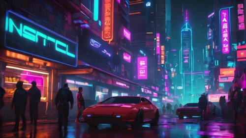 cyberpunk,neon arrows,metropolis,colorful city,tokyo city,cityscape,neon,shinjuku,80s,80's design,tokyo,neon coffee,urban,shanghai,aesthetic,futuristic,retro background,neon lights,fantasy city,nightlife,Conceptual Art,Sci-Fi,Sci-Fi 26