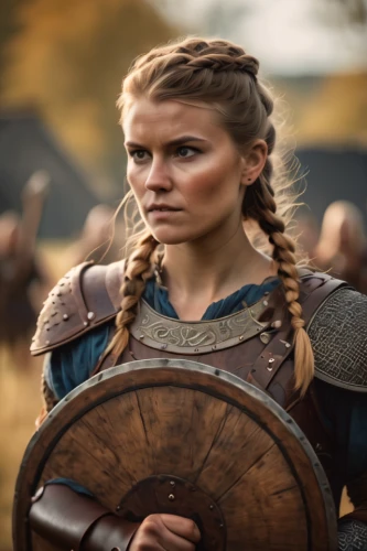 female warrior,vikings,warrior woman,viking,germanic tribes,celtic queen,strong women,elaeis,strong woman,thracian,piper,norse,biblical narrative characters,head woman,eufiliya,nordic,joan of arc,girl in a historic way,mara,breastplate,Photography,General,Cinematic