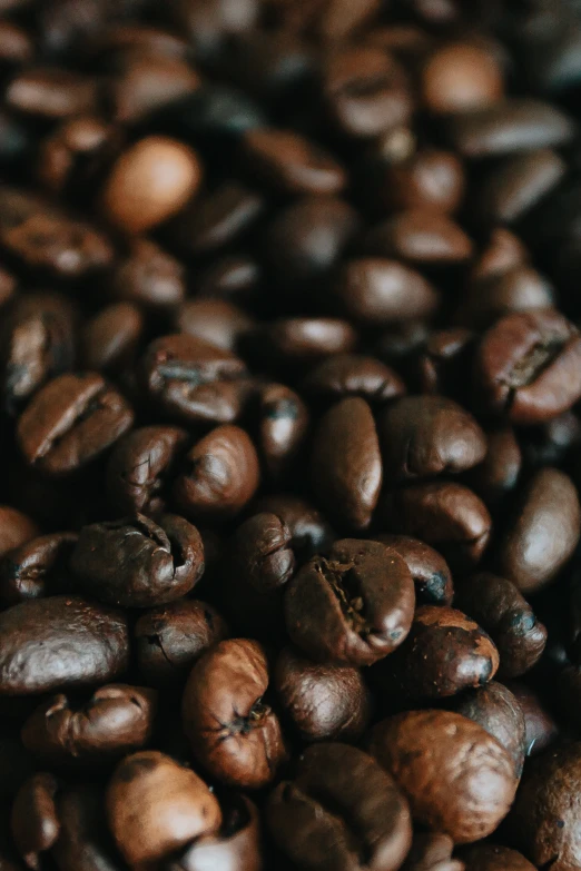 a close up po of a coffee beans background