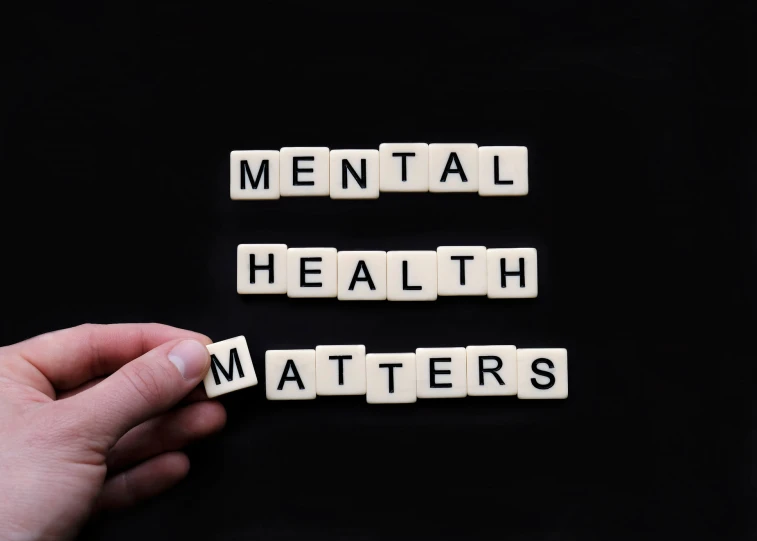 two words that spell out mental health matters