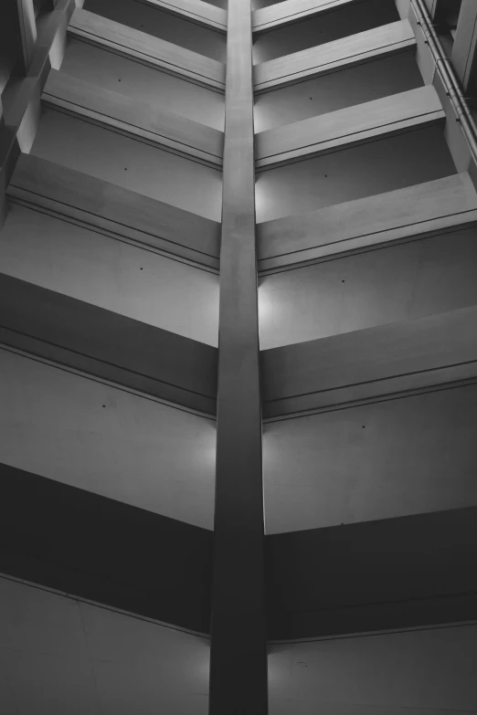 an image of a black and white staircase