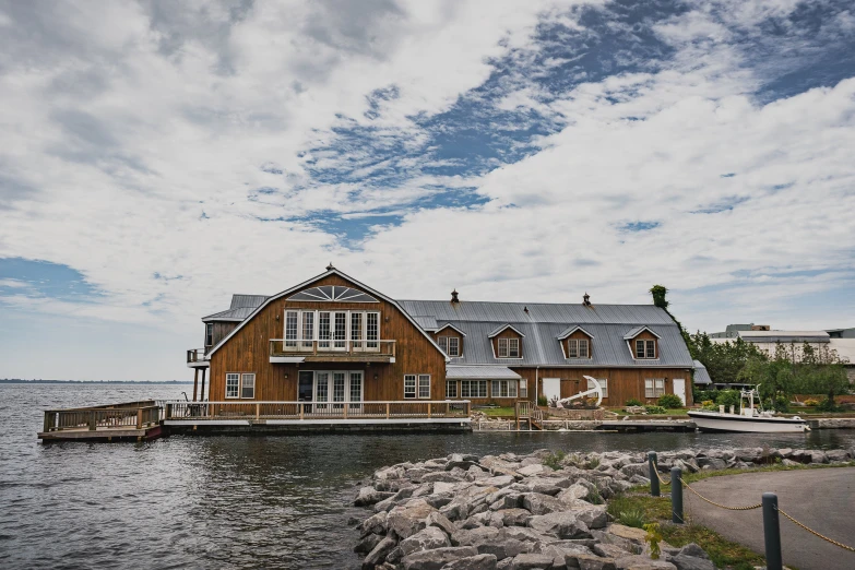 this is a house on the water