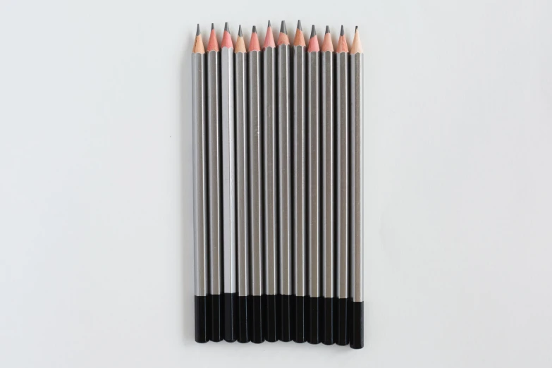 the pink pencils have a thick, thin tip