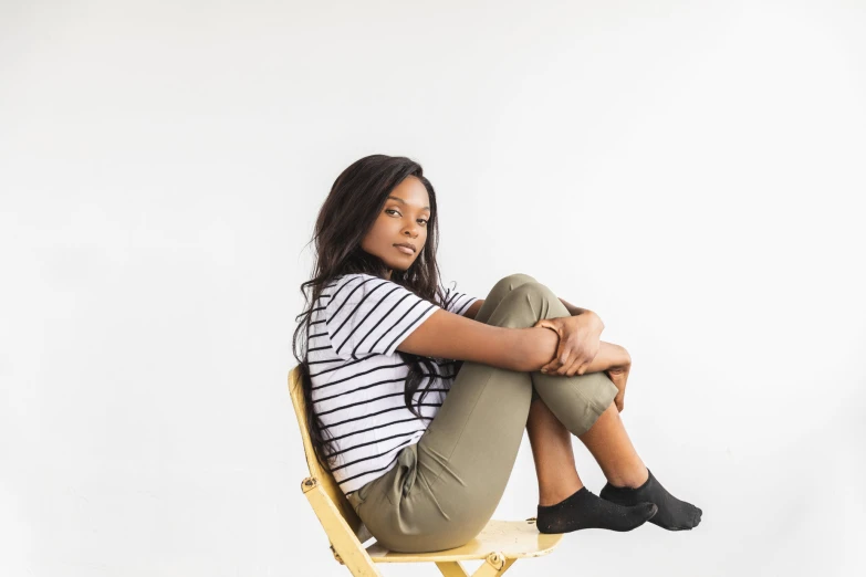 an image of a girl posing for the camera