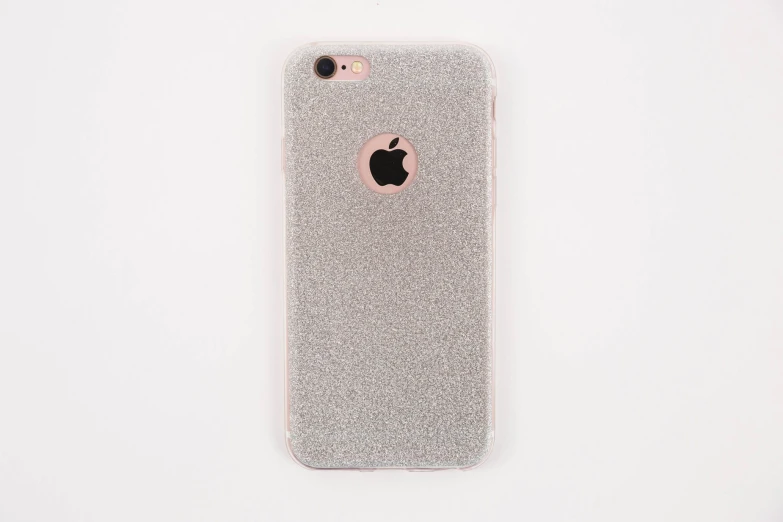 the back of an iphone case with glitters