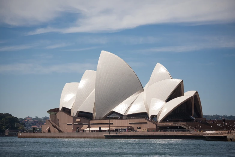 a very nice looking opera by the water