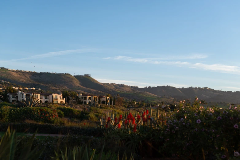 a house that is on the side of a hill