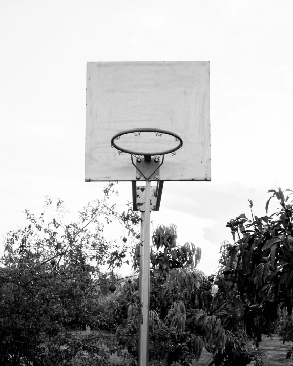 a basketball net with a small basket at the top