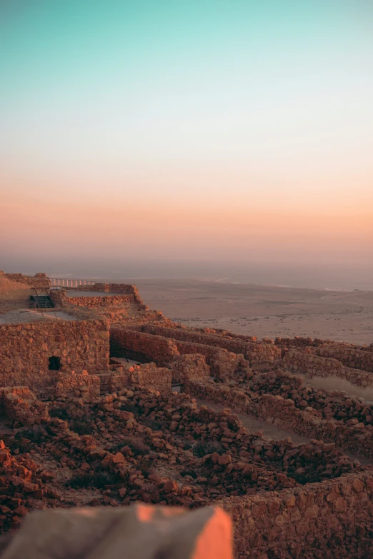 this is an image of a desert during the day