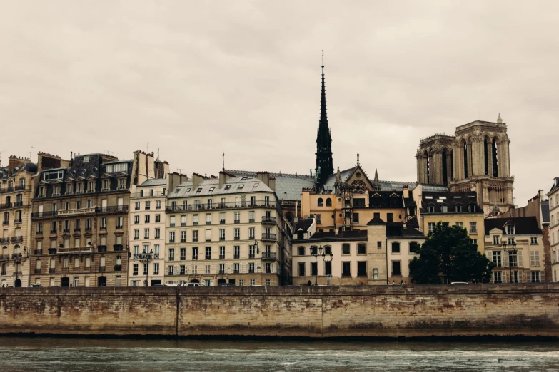 view of a city from the water