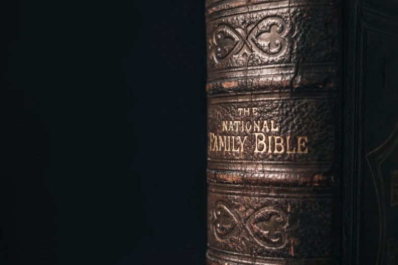 a book with the title the international family bible printed on it