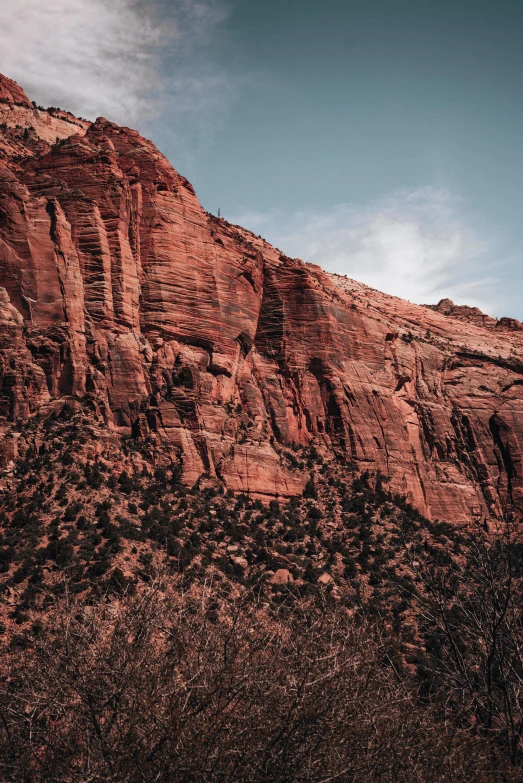 some mountains that are side by side