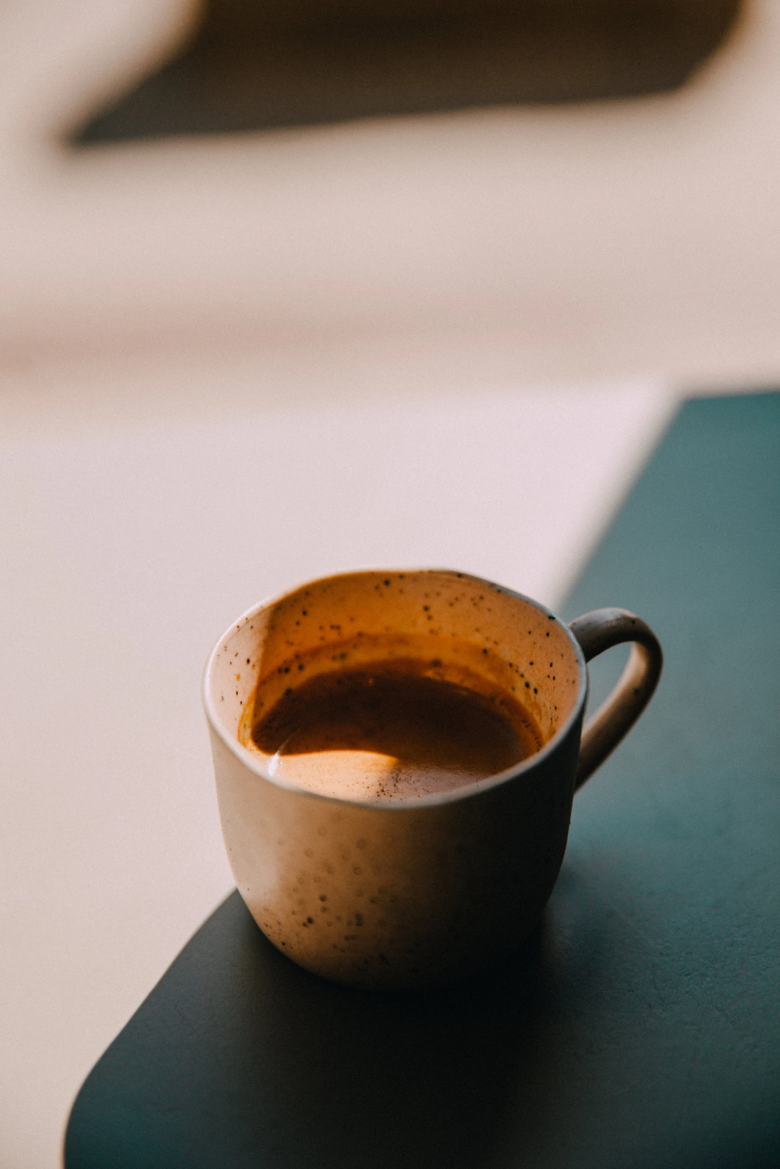 cup of  chocolate, placed on table top