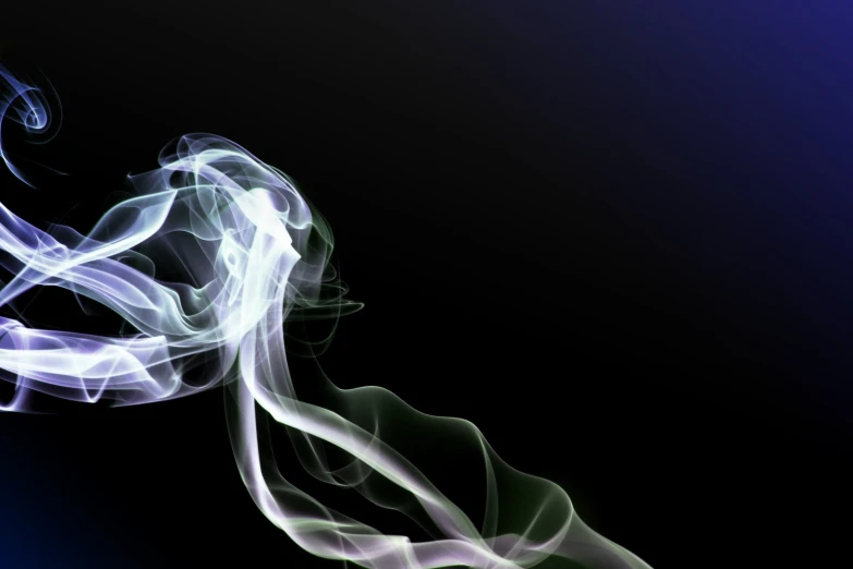 a smoke background of white and purple colors